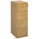 Infinite Lockable Wooden Filing Cabinet - 45KG Capacity Per Draw